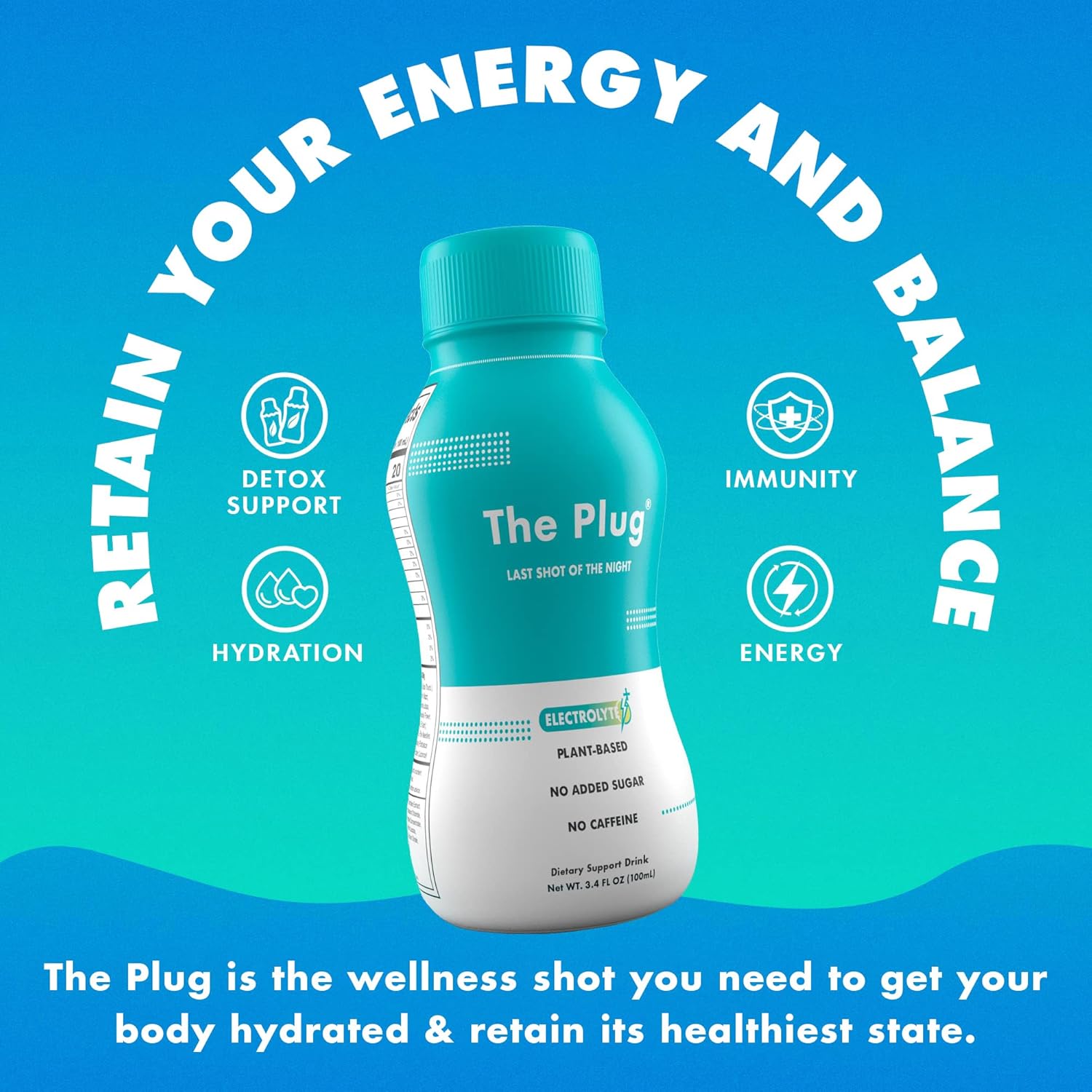 Plant-Based Liver Cleanse Detox Drink with Electrolytes - Supports Liver Health, Reduces Bloating, Restores Antioxidants & Minerals - Energy Boosting Liver Complex (24-Pack)