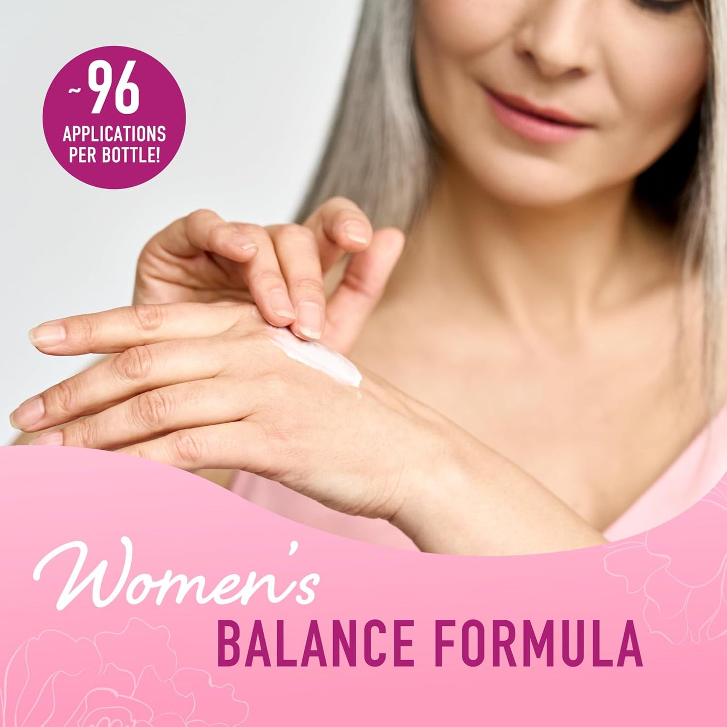 Plant Based PhytoEstrogen & Progesterone Cream for Hormone Balance in Women - 96 Servings Estrogen Cream + 120 Servings Progesterone Cream