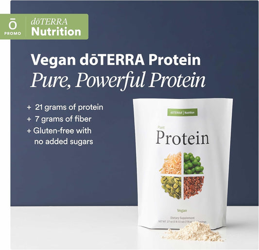 Plant-Based Protein Powder by doTERRA - Vegan-Friendly Protein Supplement