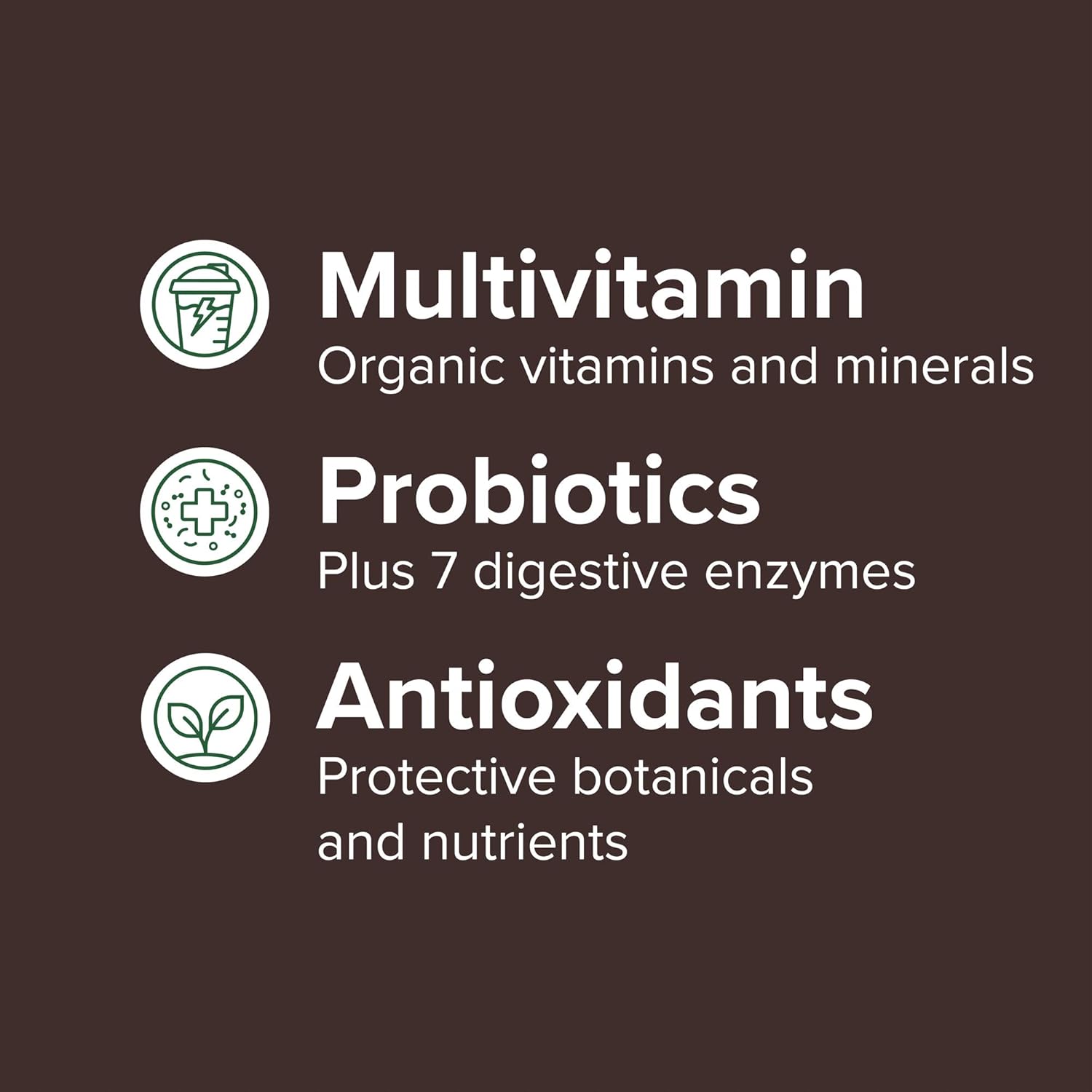 Plant-Based Protein Vegan Meal Shake for Vibrant Health, 15 Servings - Maximum Vibrance