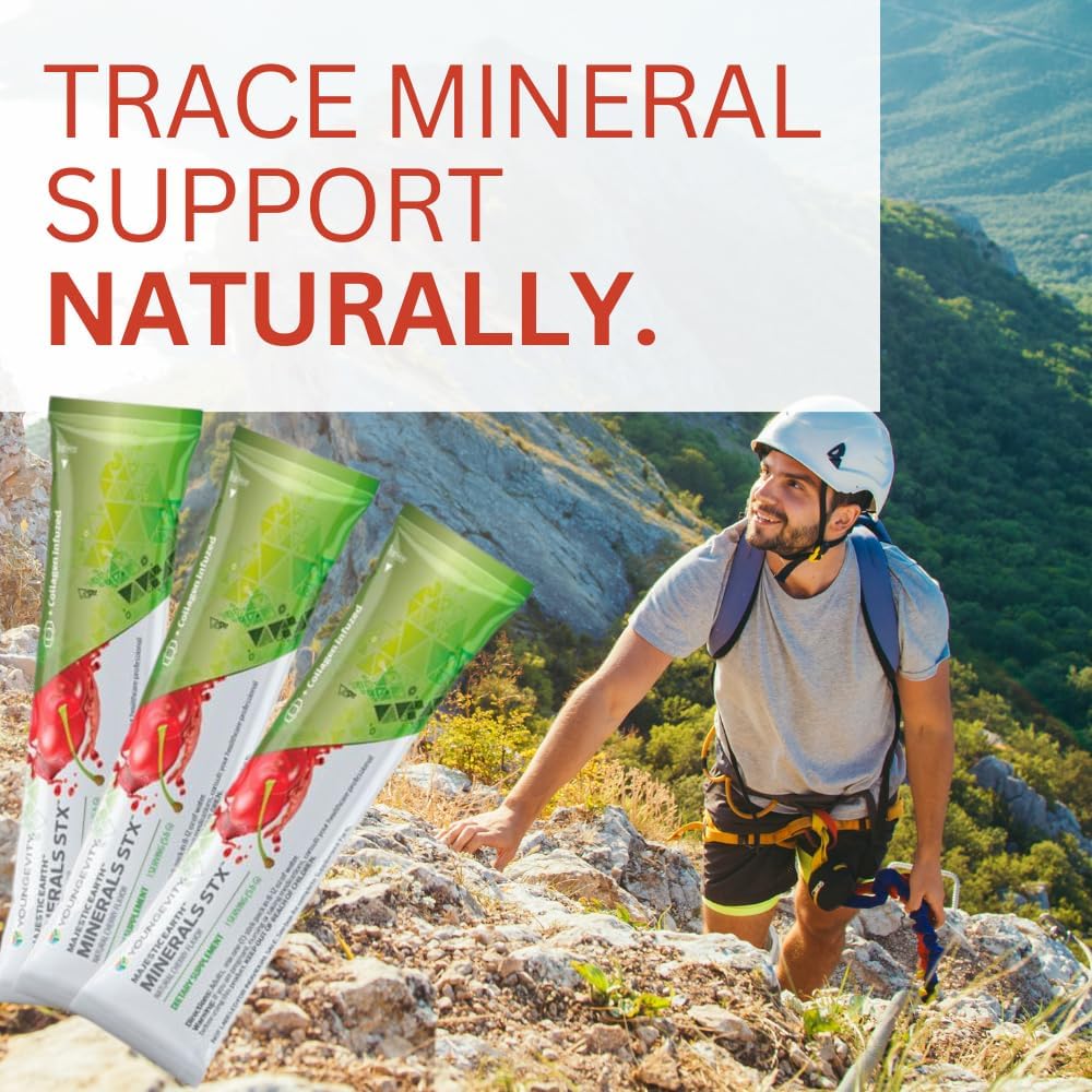 Plant Derived Minerals Powder: Youngevity Majestic Earth Mineral STX - Boost Your Health with Essential Nutrients
