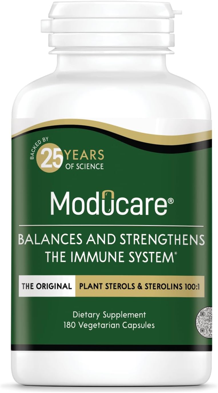 Plant Sterol Dietary Supplement for Daily Immune Support - 180 Vegetarian Capsules