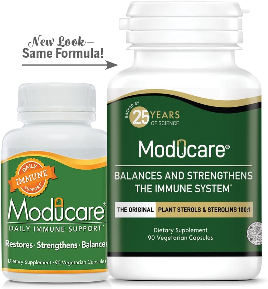 Plant Sterol Dietary Supplement for Daily Immune Support - 180 Vegetarian Capsules