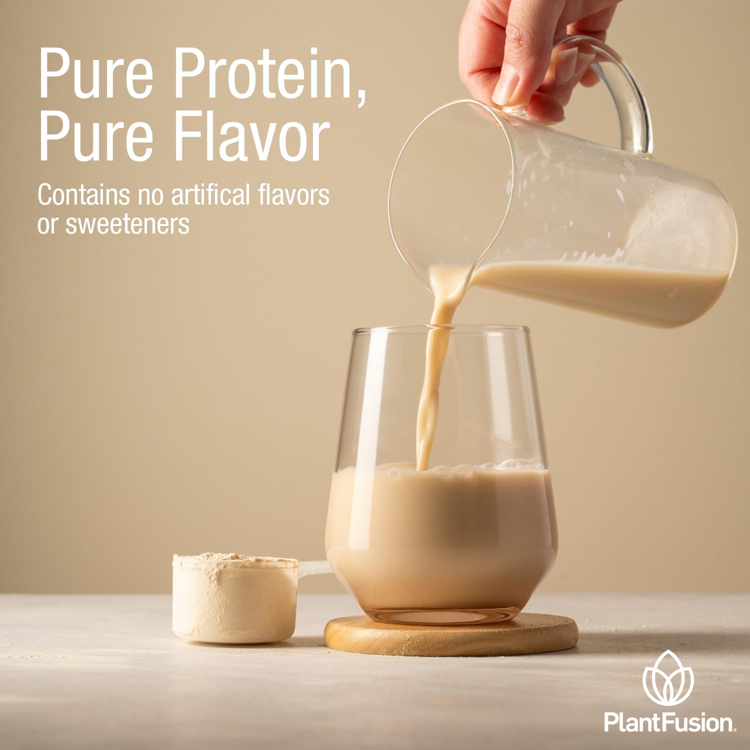 PlantFusion Complete Vegan Protein Powder - BCAA & Digestive Enzyme Blend - Keto, Gluten Free, Non-Dairy, Non-GMO - Natural Ingredients - 5 lb Bulk Size