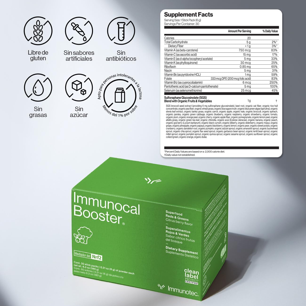 Platinum Wellness Pack with Immunocal, Multi+Resveratrol, Probio 3+, Booster, Omega-3