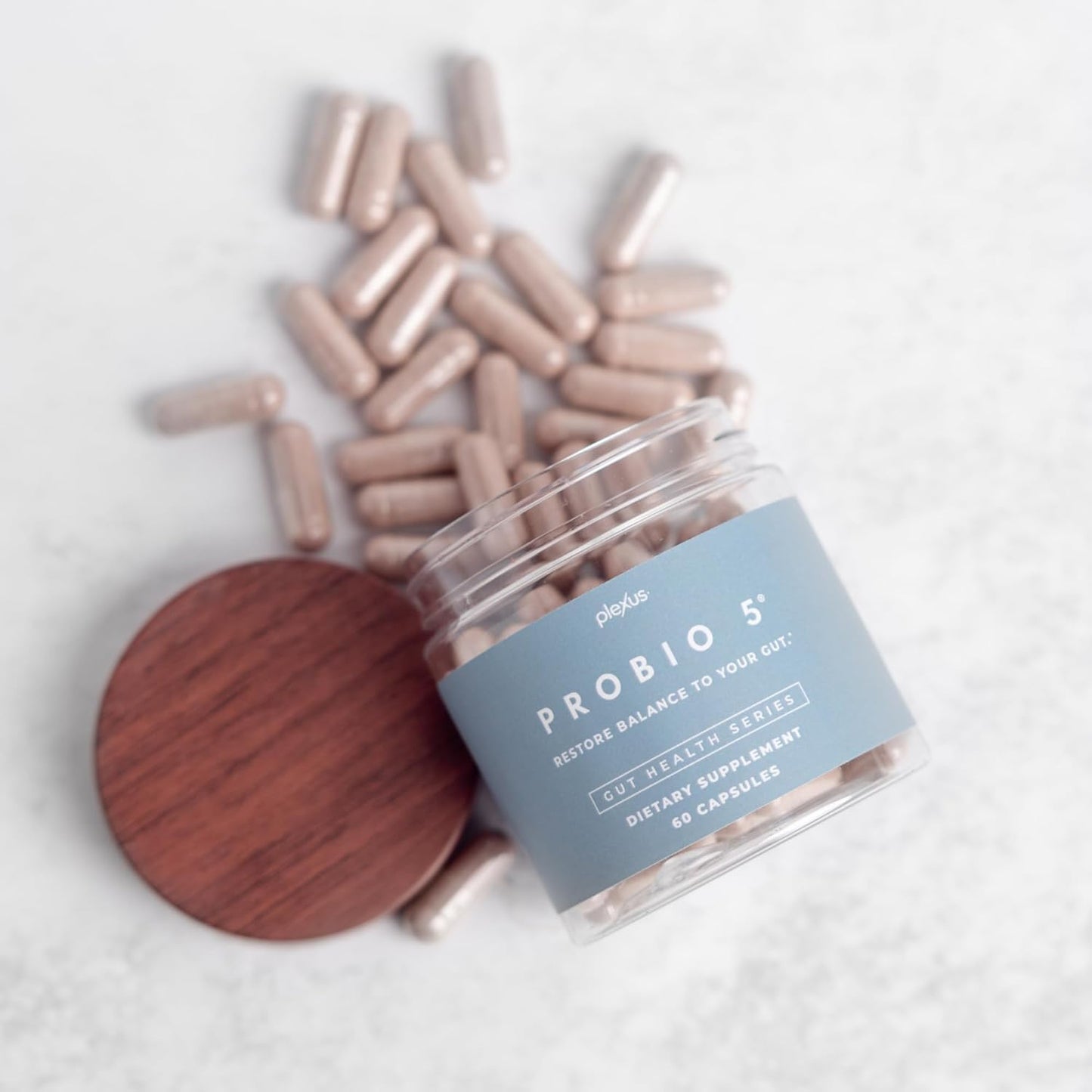 Plexus ProBio 5 Capsules - 60 Count - Supports Gut Health and Digestive Balance