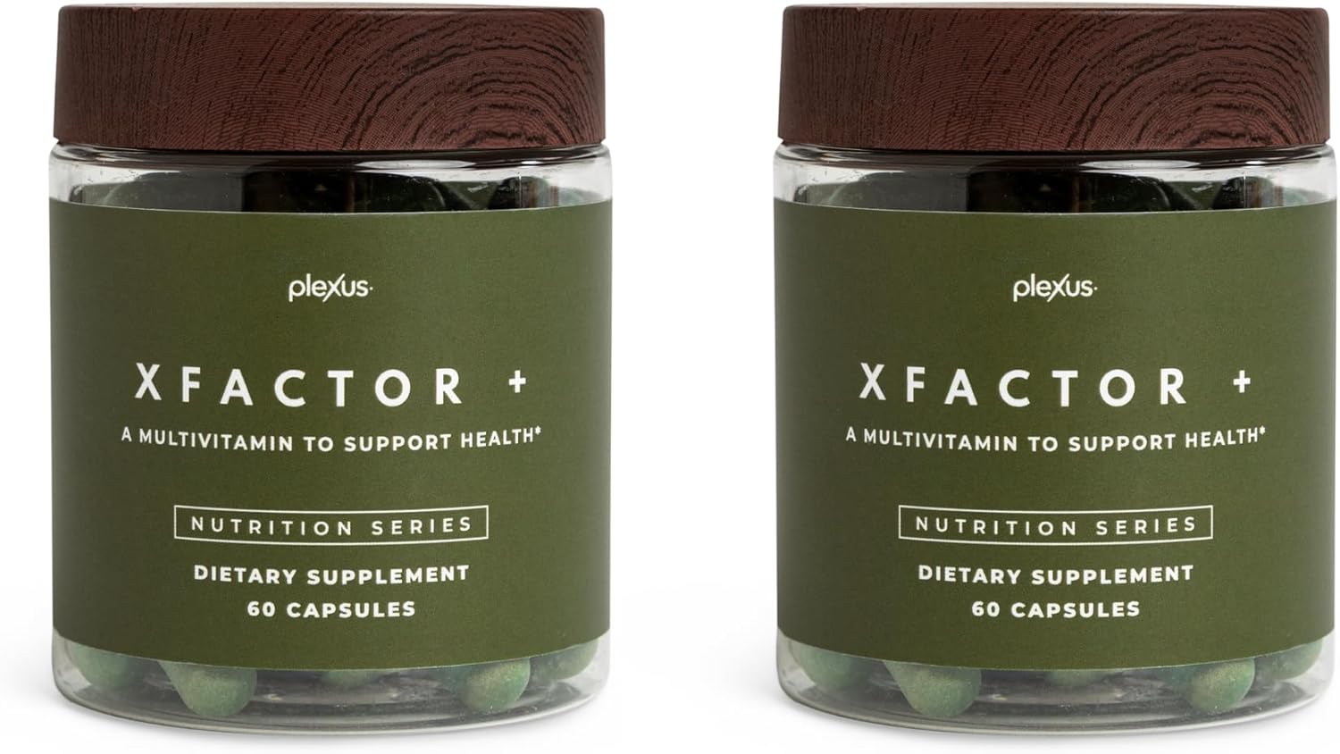 Plexus Xfactor+® Supplement, 60ct Capsules (2 Pack) for Daily Nutrition Boost