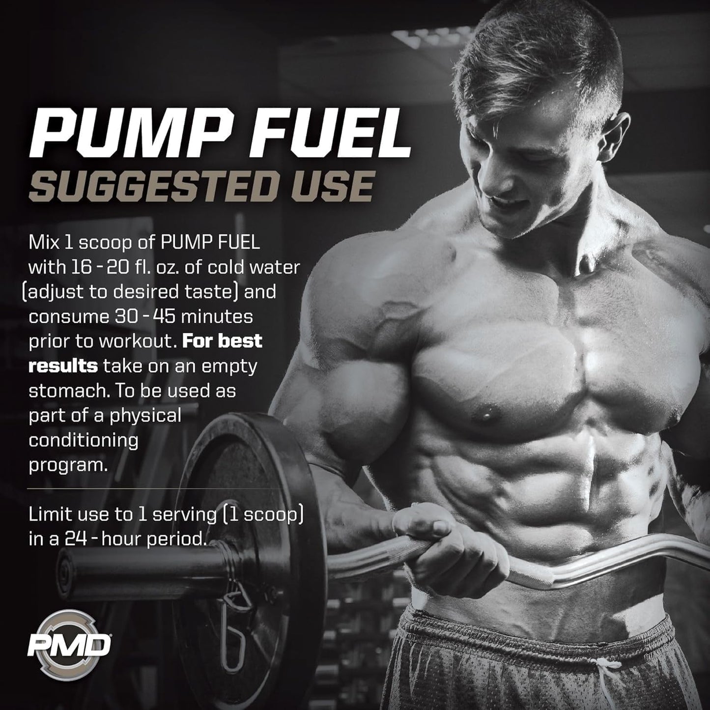 PMD Sports Ultra Pump Fuel Insanity - Tropical Orange Mango Pre Workout Mix for Energy, Strength, Endurance, Recovery - 30 Servings