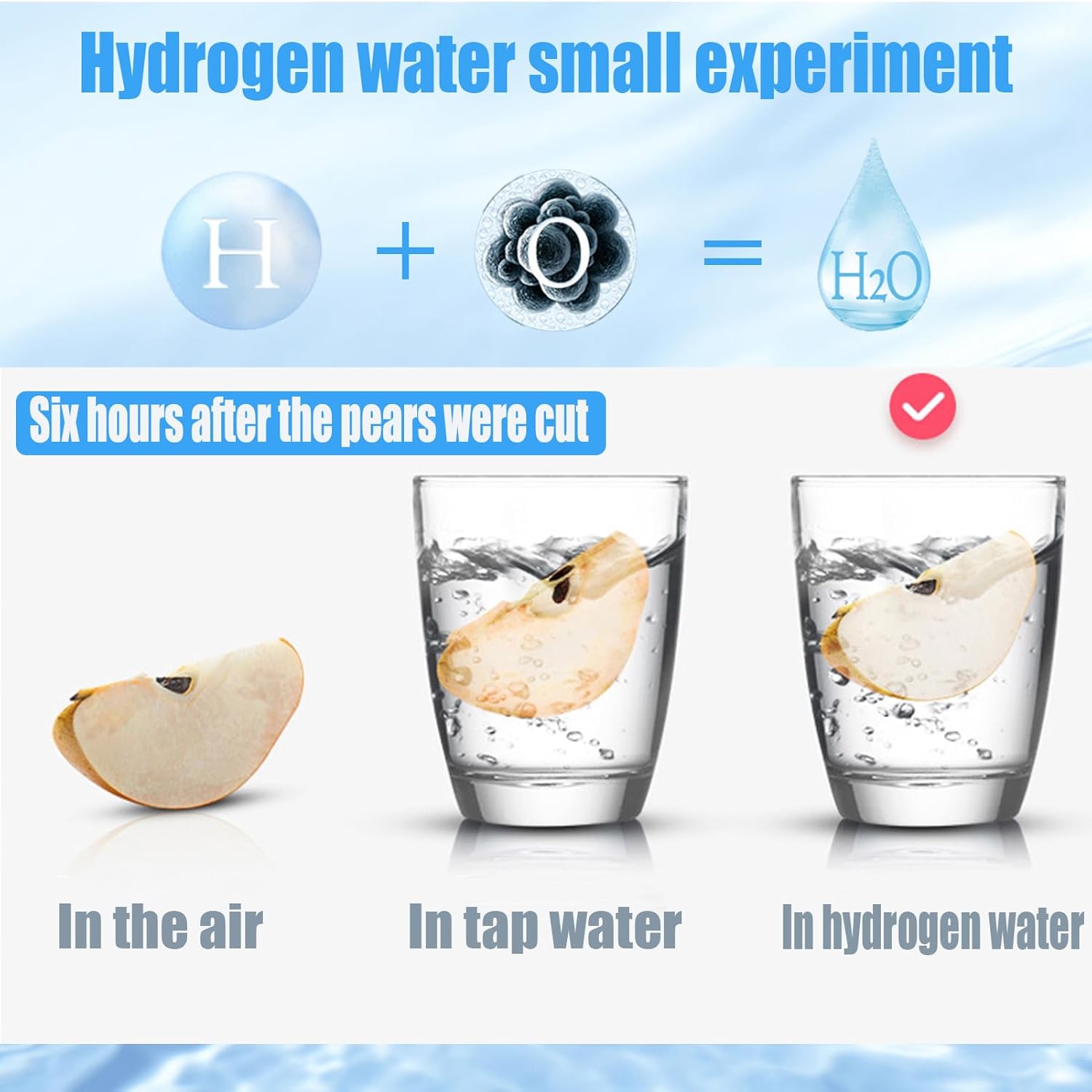 Portable Hydrogen Water Bottle Generator with SPE PEM Technology - 2025 Model, 420ml Rechargeable Ionizer for Home, Office, Travel