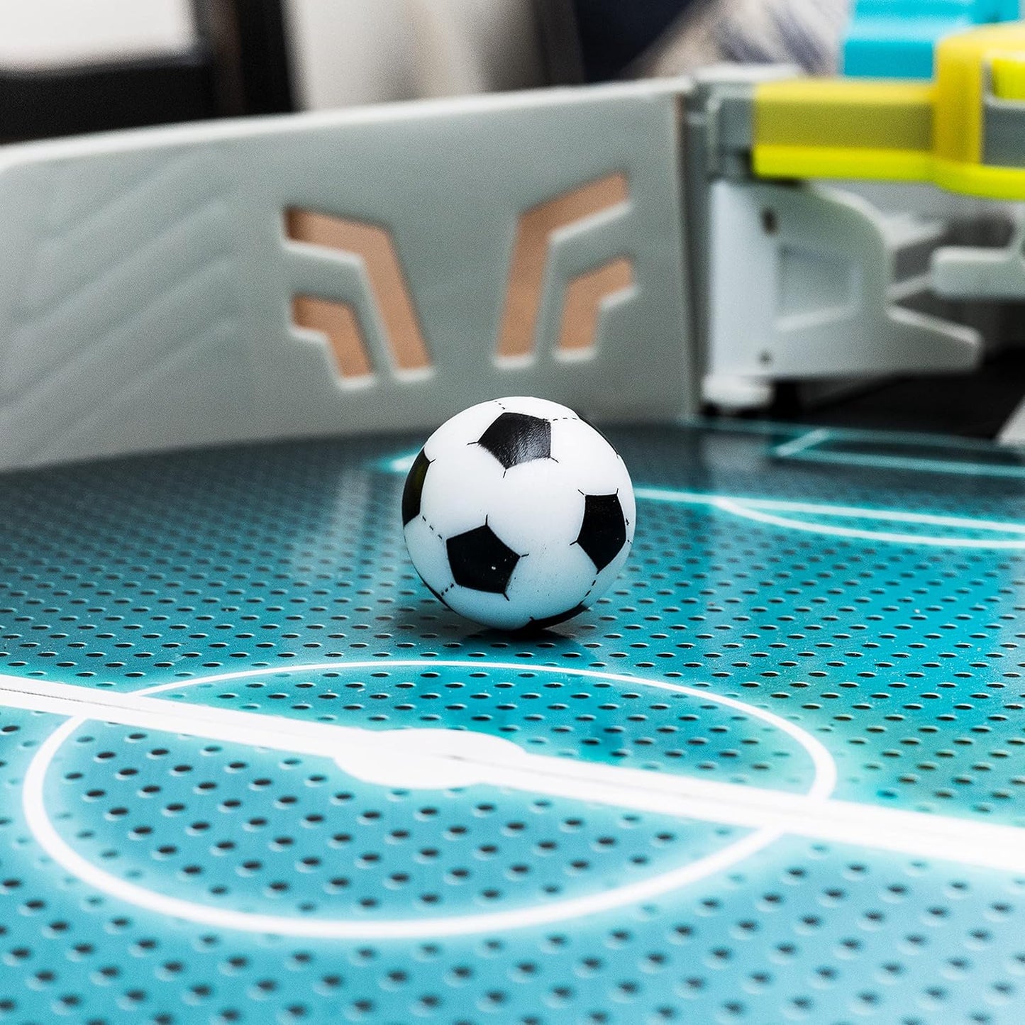 Portable Tabletop Soccer Shootout Game with LED Scoreboard and Sounds - Fun Mini Arcade Style Soccer Table for All Ages by Franklin Sports