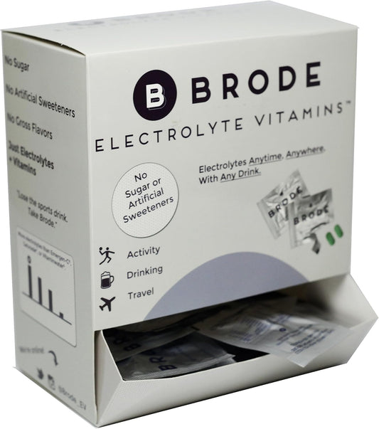 Portable Zero-Sugar Electrolyte Tablets with Vitamins - Convenient for Sports, Nightlife, Jet Lag - 100 Packets
