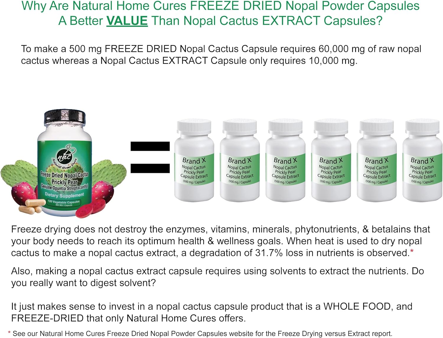 Potent Natural Prickly Pear Cactus Extract Tincture with Betalains - 2oz Bottle
