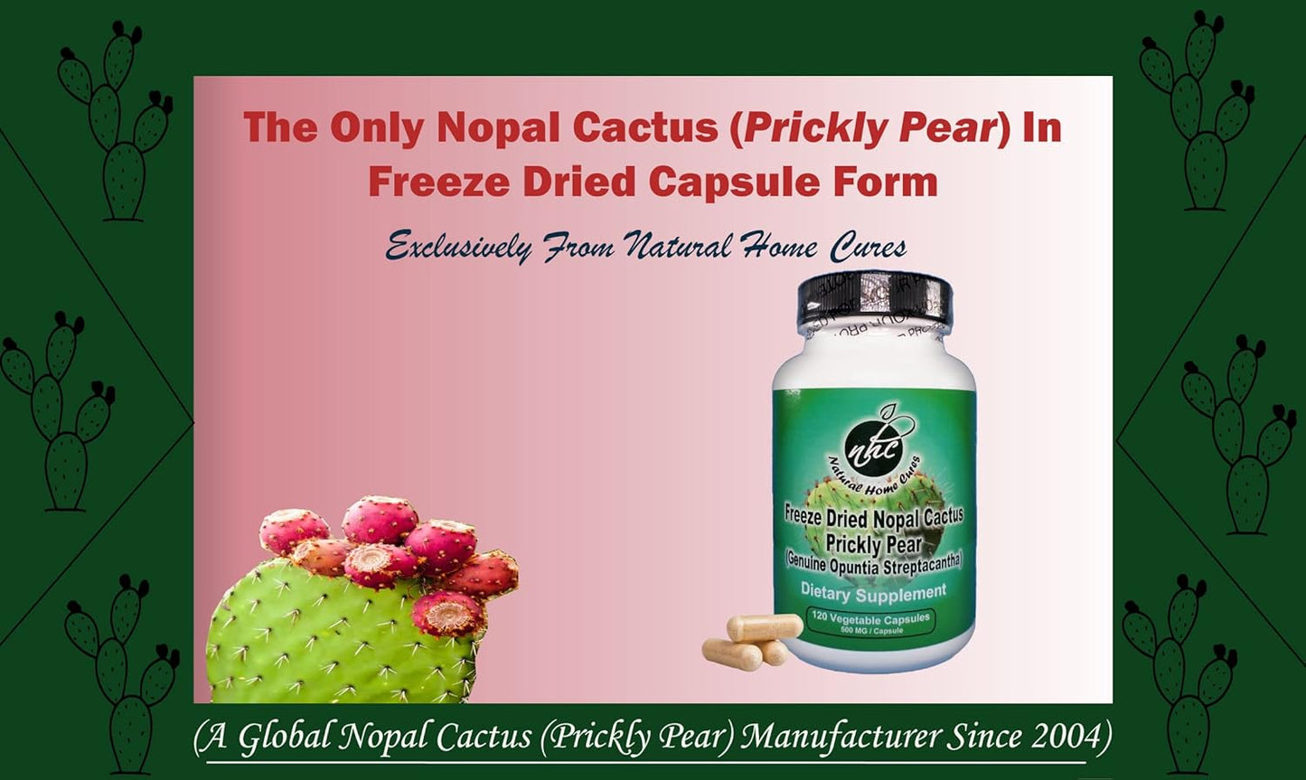 Potent Natural Prickly Pear Cactus Extract Tincture with Betalains - 2oz Bottle