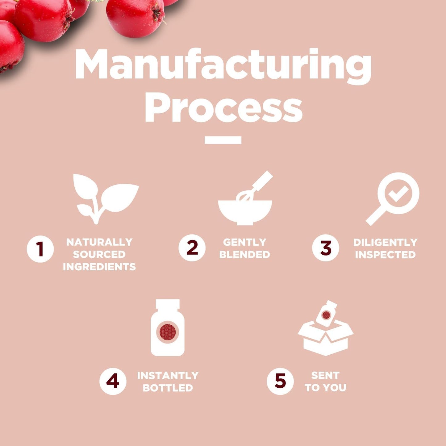 Potent Phytoral Hawthorn Berry Capsules for Heart Health - Extra Strength Supplement for Men and Women - 240 Non-GMO Herbal Capsules