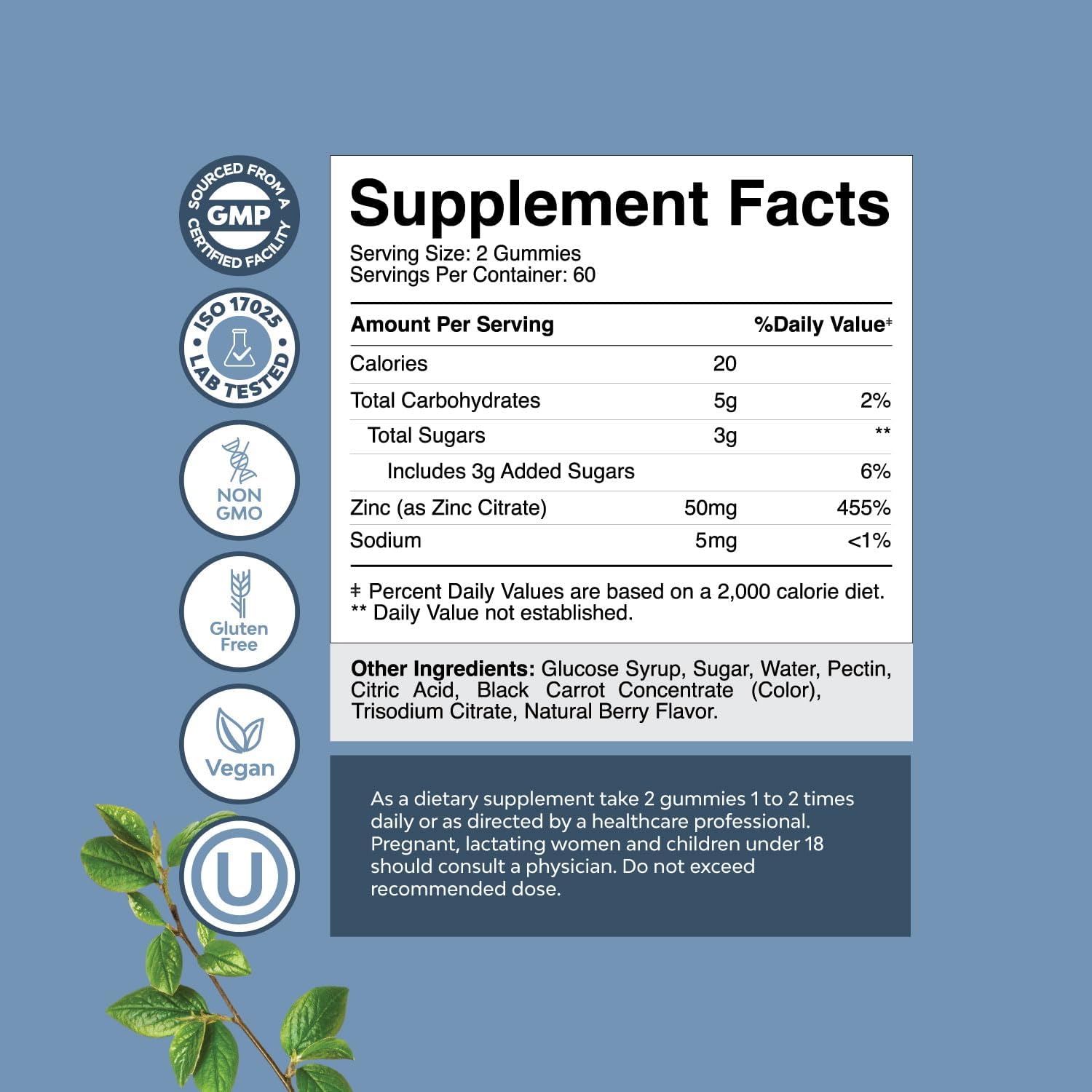 Potent Weight Loss Bundle: Raspberry Ketones, Green Tea Extract, African Mango & Zinc Gummies - Gluten & Gelatin Free for Adults