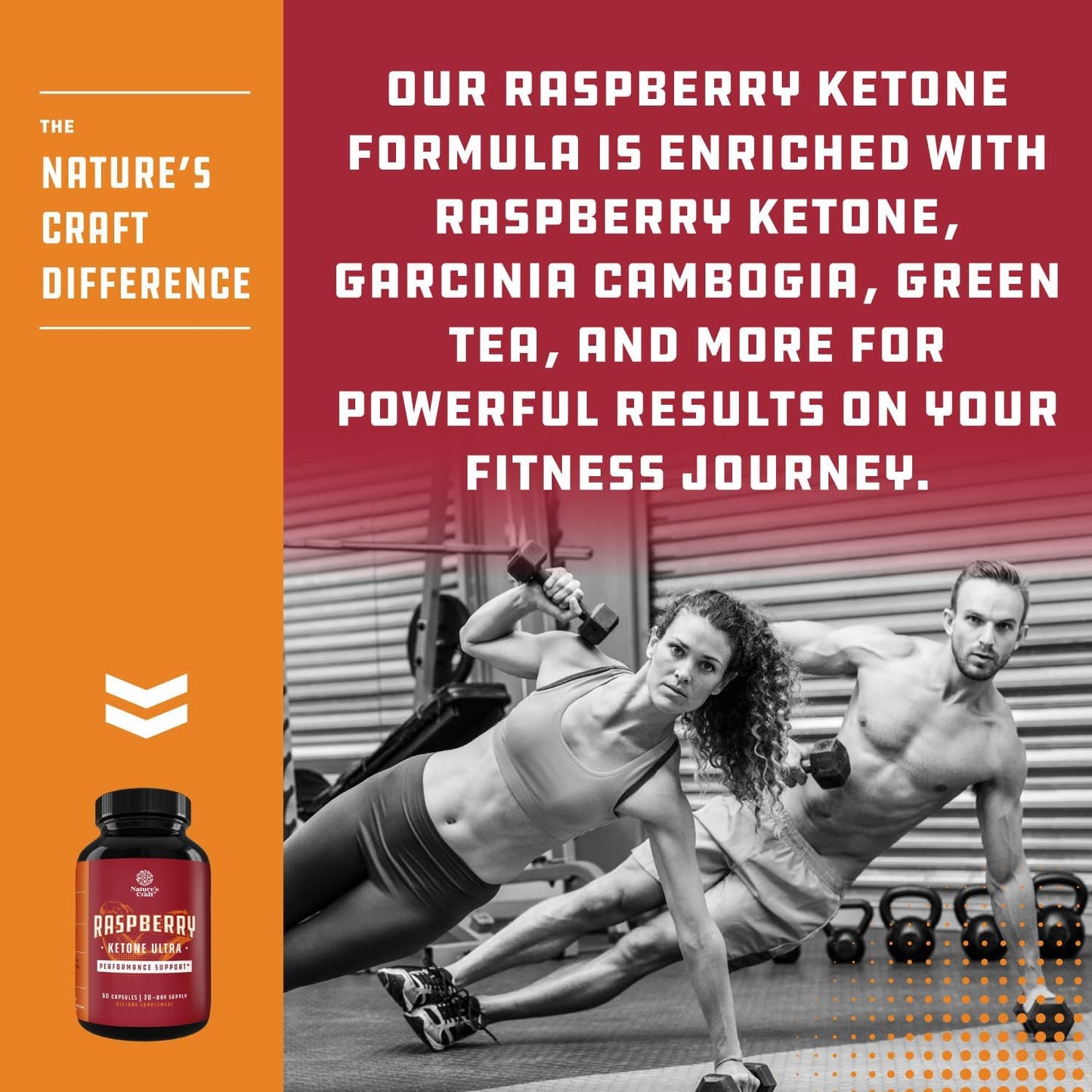 Potent Weight Loss Bundle: Raspberry Ketones, Green Tea Extract, African Mango & Zinc Gummies - Gluten & Gelatin Free for Adults