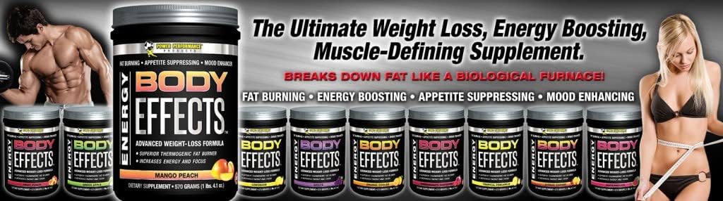 Power Performance Products Body Effects Watermelon Pre Workout Supplement - 570g (1.4lbs)