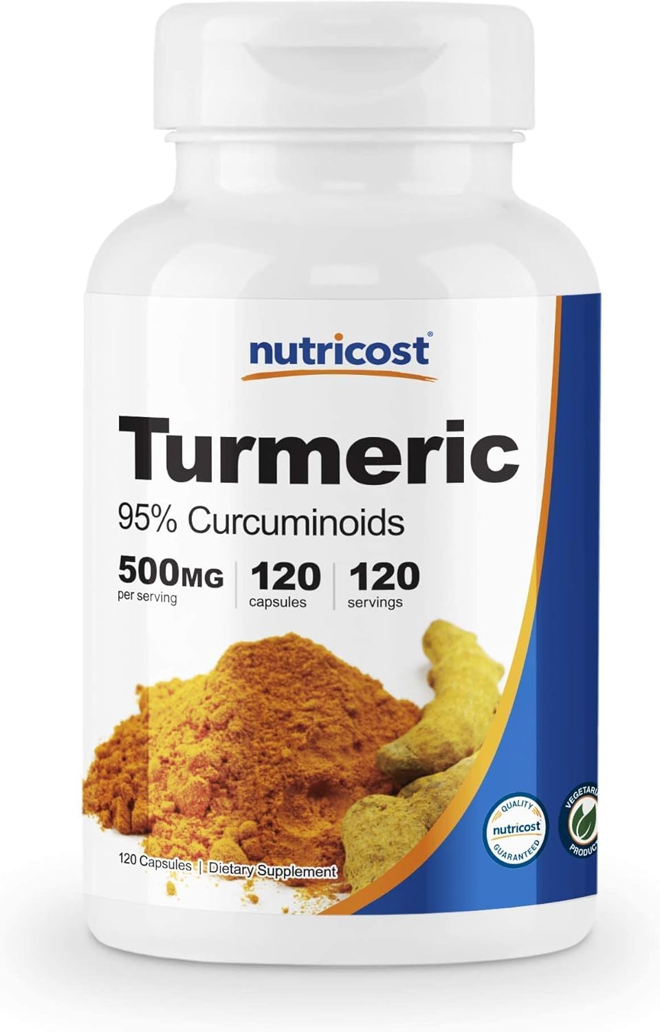 Powerful Antioxidant Bundle: Nutricost Alpha Lipoic Acid 600mg, CoQ10 100mg, Turmeric 500mg Capsules with BioPerine - 480 Caps in Total