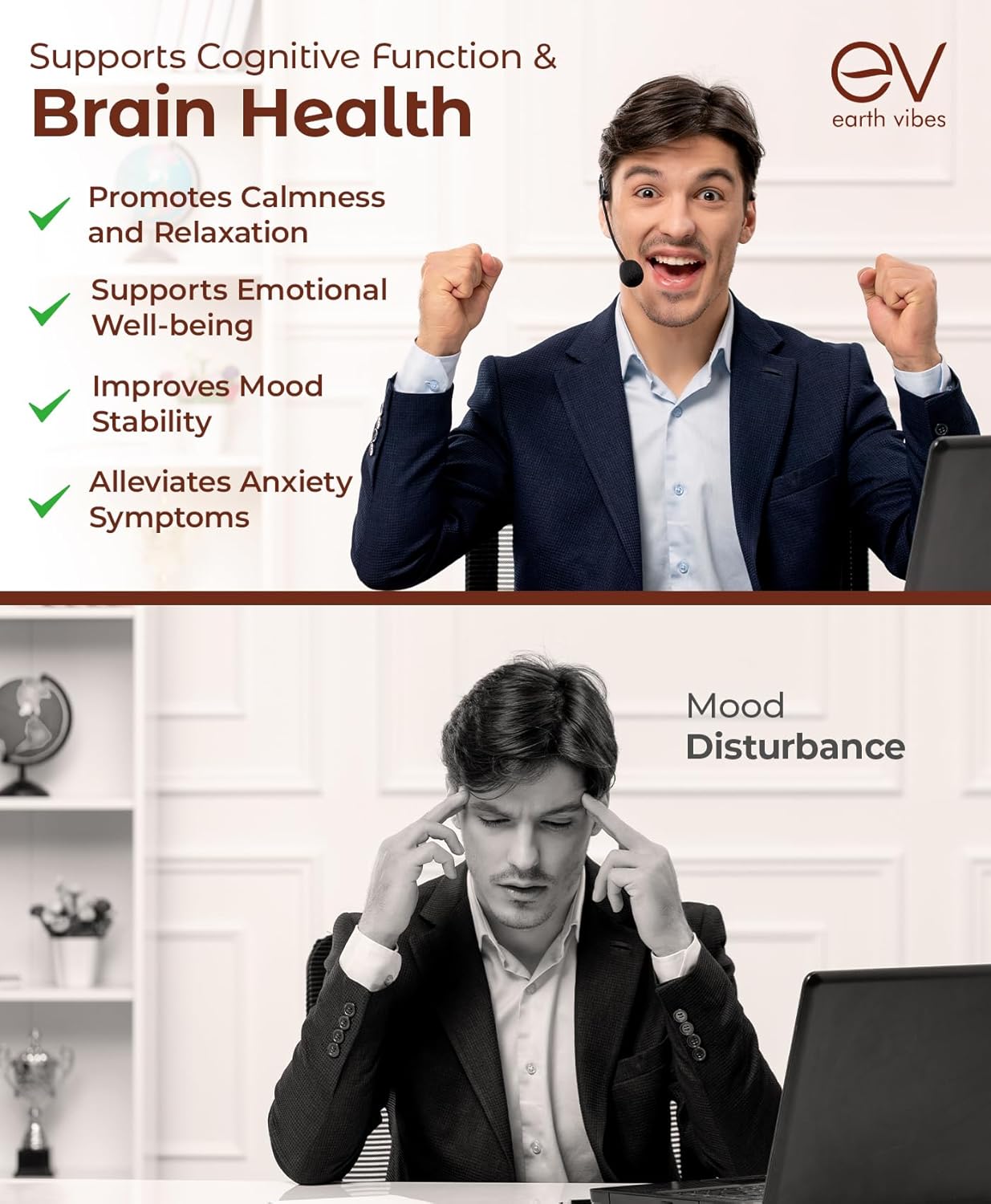 Premium 10-in-1 Mushroom Complex Capsules for Immune & Cognitive Health - 60 Vegan Caps | Boost Energy, Memory & Focus with Lion's Mane, Cordyceps, Reishi & Chaga | Non-GMO