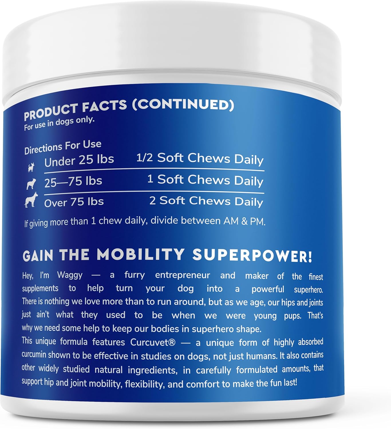 Premium 21-in-1 Multivitamin Chews for Dogs - Immune, Joint, Skin & Heart Health - 60 Count