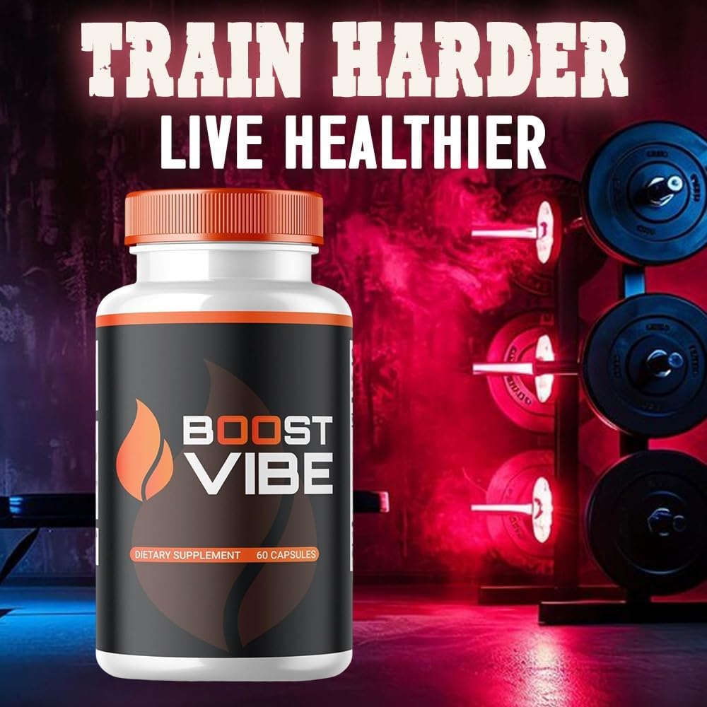 Premium All Natural SPRESSO Boost Vibe Capsules for Male Health (2 Pack - 120 Capsules)