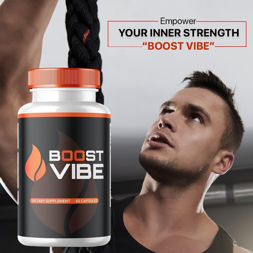 Premium All Natural SPRESSO Boost Vibe Capsules for Male Health (2 Pack - 120 Capsules)