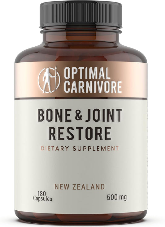 Premium Bone Marrow Supplements for Bone & Joint Health - Strength, Restore & Healing for Men & Women, Fracture Support & Pain Relief