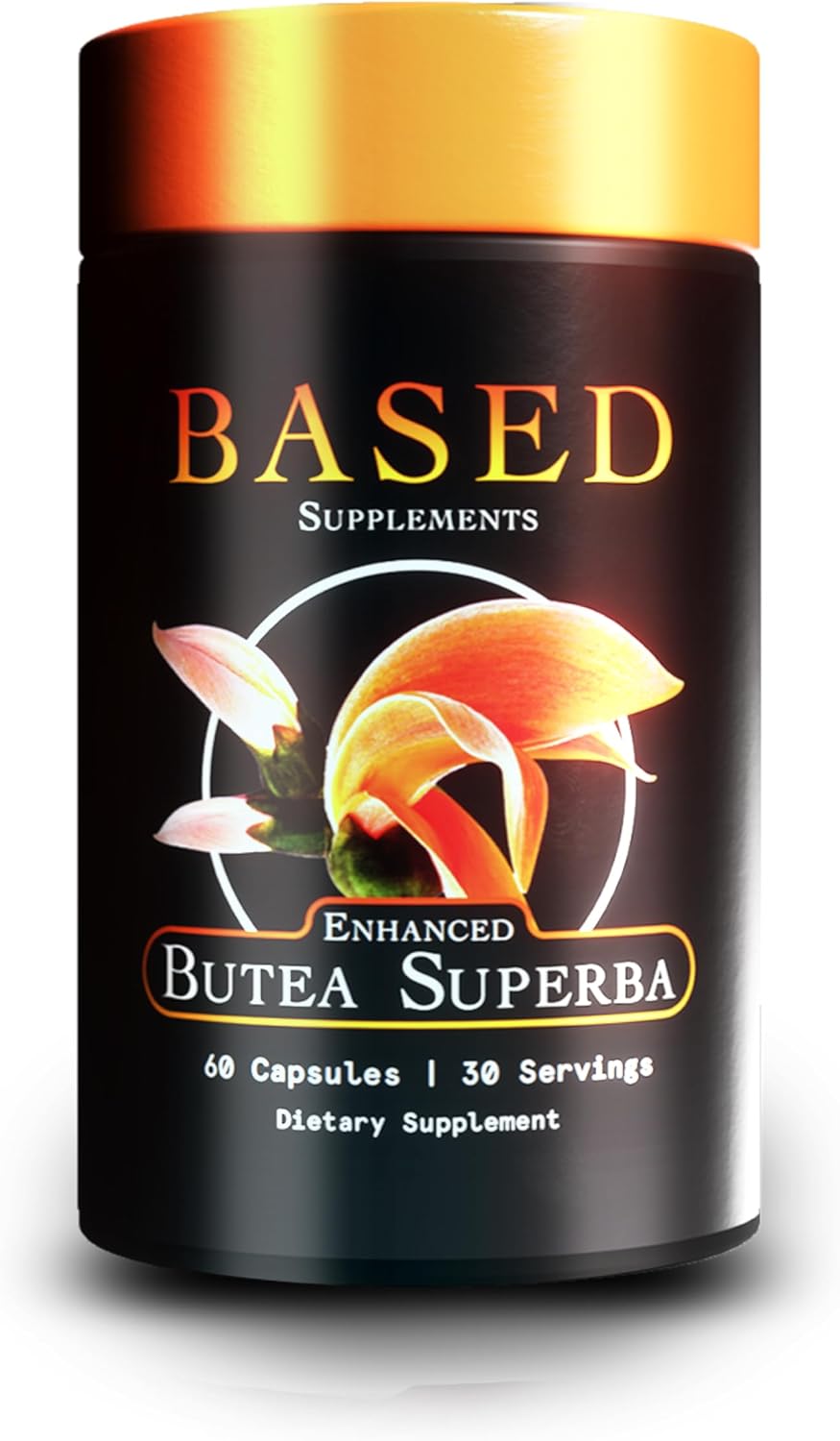 Premium Butea Superba Extract - Thai Herb for Men's Vitality, Focus, and Energy - Natural Flavonoid-Rich Root Powder Supplement