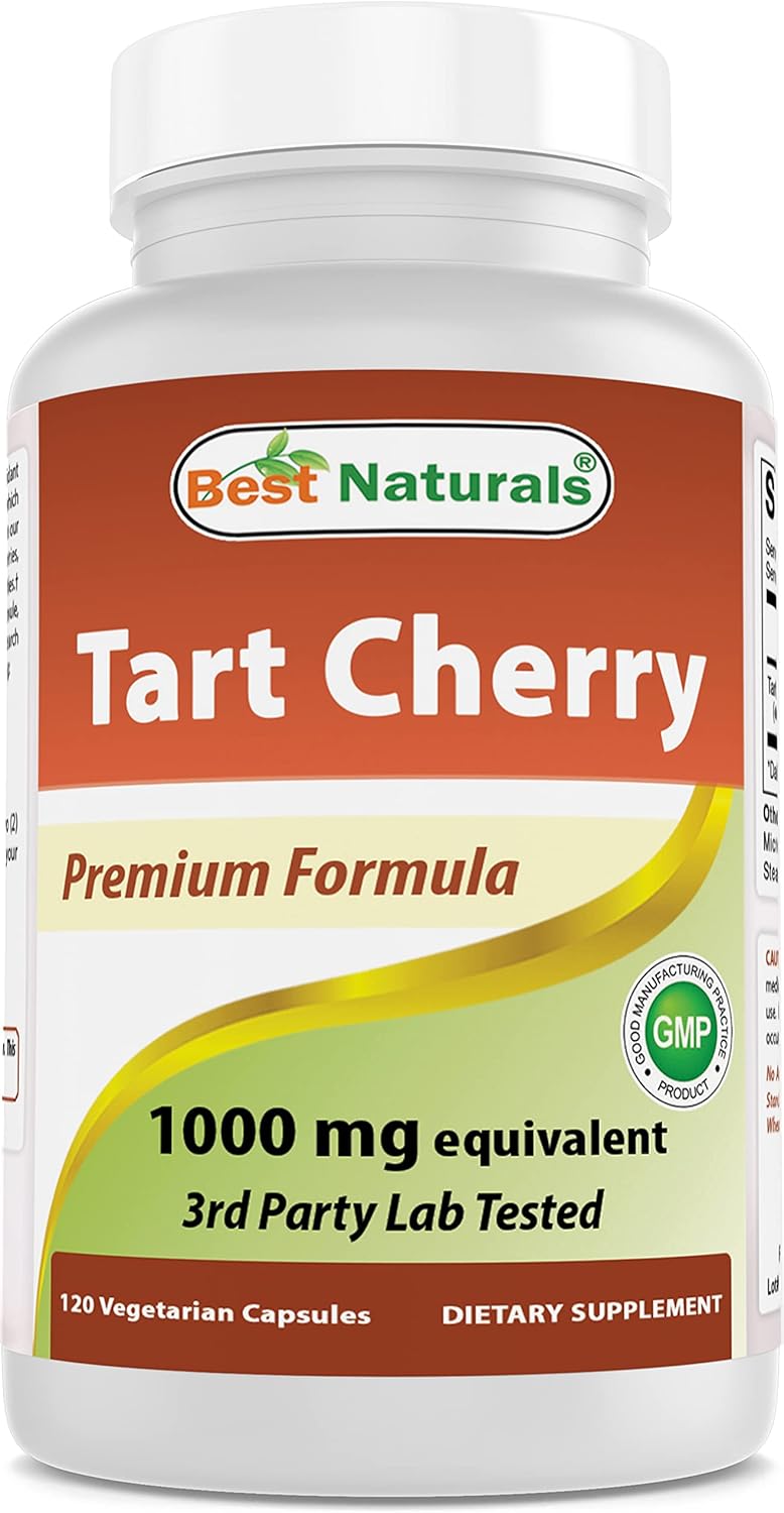 Premium Celery Seed 600mg and Tart Cherry Extract 1000mg Supplement for Joint Health and Inflammation Support