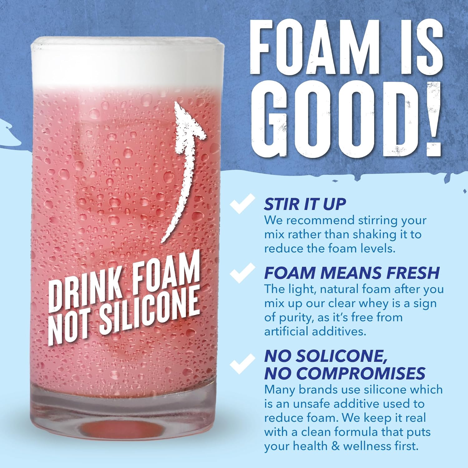 Premium Clear Whey Protein Powder with Electrolytes - Citrus Punch Flavor, 20g Protein, No Added Sugar, GMO-Free - 16 oz