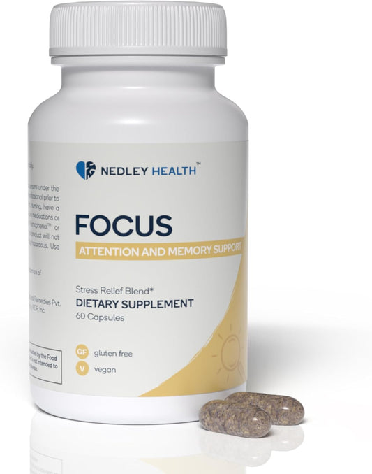 Premium Cognitive Enhancement Supplement with Natural Nootropics - Memophenol, Bacopa, & DMAE - 60 Veggie Capsules - Boost Focus and Mental Clarity