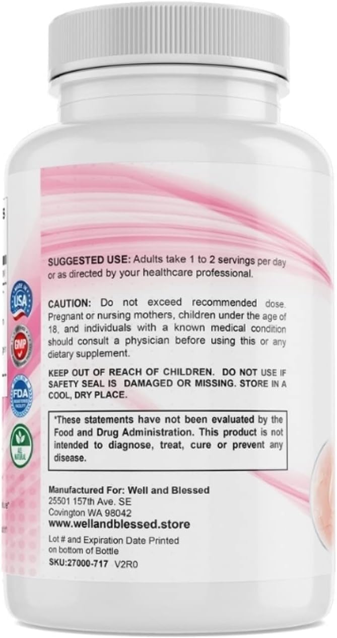 Premium Collagen Supplements for Women with Vitamin C, E - Tighten Skin, Reduce Wrinkles, Strong Nails, Joints & Hair Growth - Anti Aging Skin Care - 90 Capsules