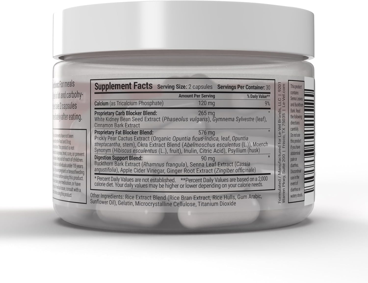 Premium Digestive Care Supplement for Bloating Relief and Digestive Support - Le-Vel Thrive Plus Treat Meal with White Kidney Bean, Cinnamon Bark, and Apple Cider Vinegar