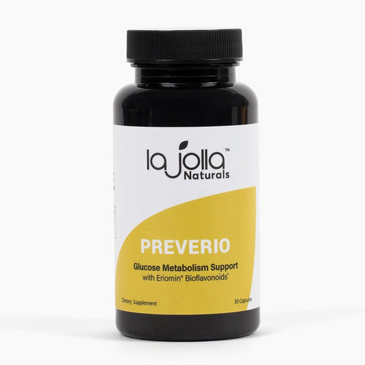 Premium Eriomin Lemon Flavonoids and Citrus Bioflavonoids Supplements - La Jolla Naturals Preverio™ - 30 Day Supply