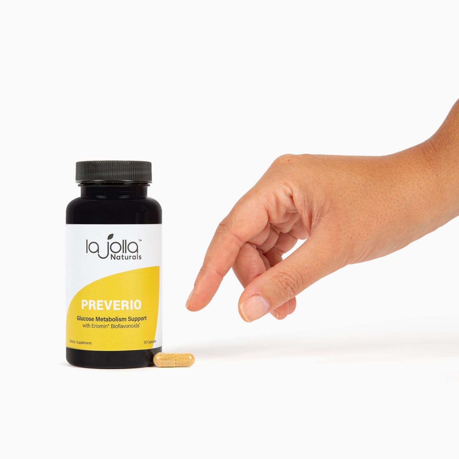 Premium Eriomin Lemon Flavonoids and Citrus Bioflavonoids Supplements - La Jolla Naturals Preverio™ - 30 Day Supply