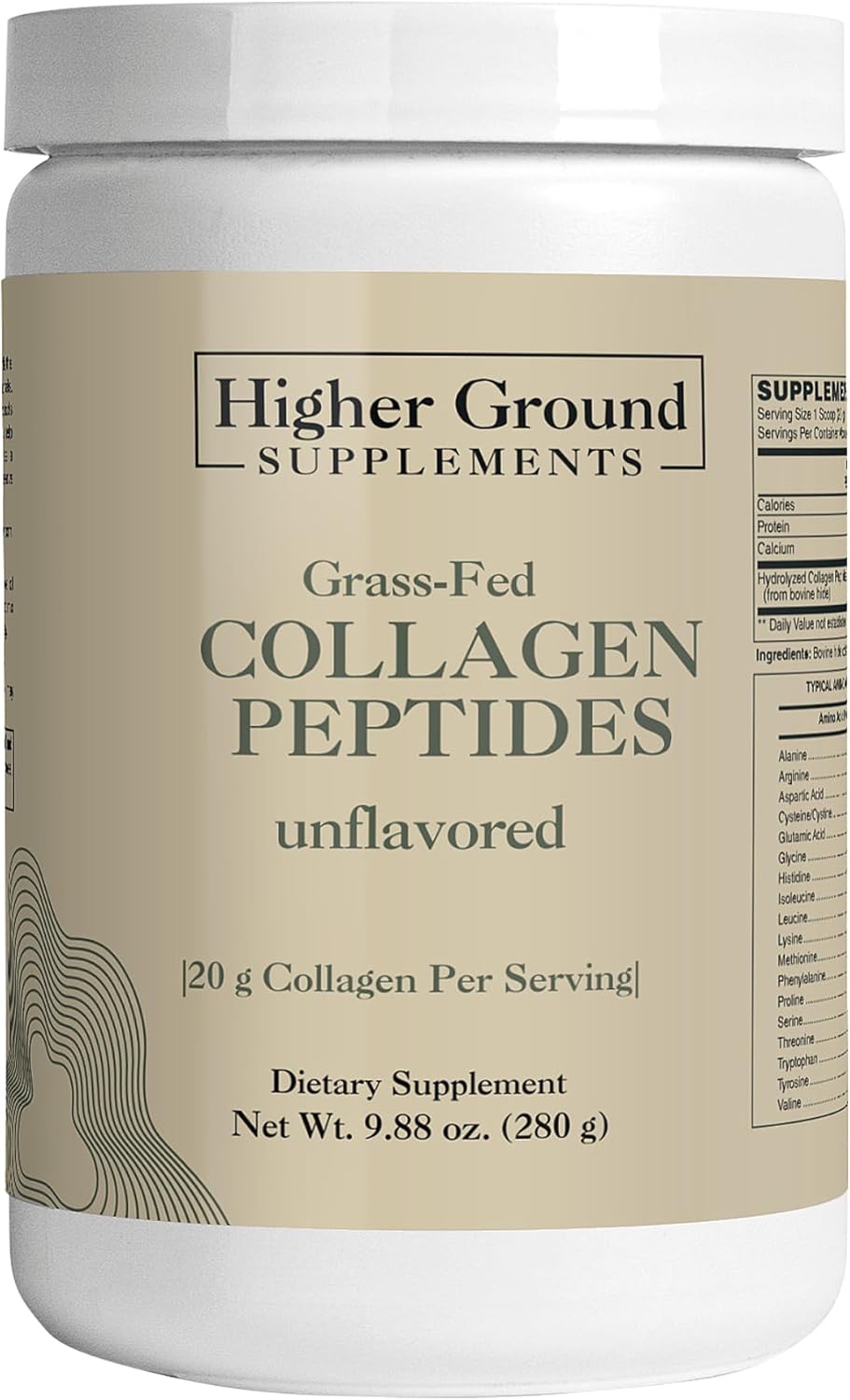 Premium Grass-Fed Collagen Peptides for Skin, Hair, and Joint Health | Non-GMO, Gluten-Free, 18g Protein | Unflavored, 378g