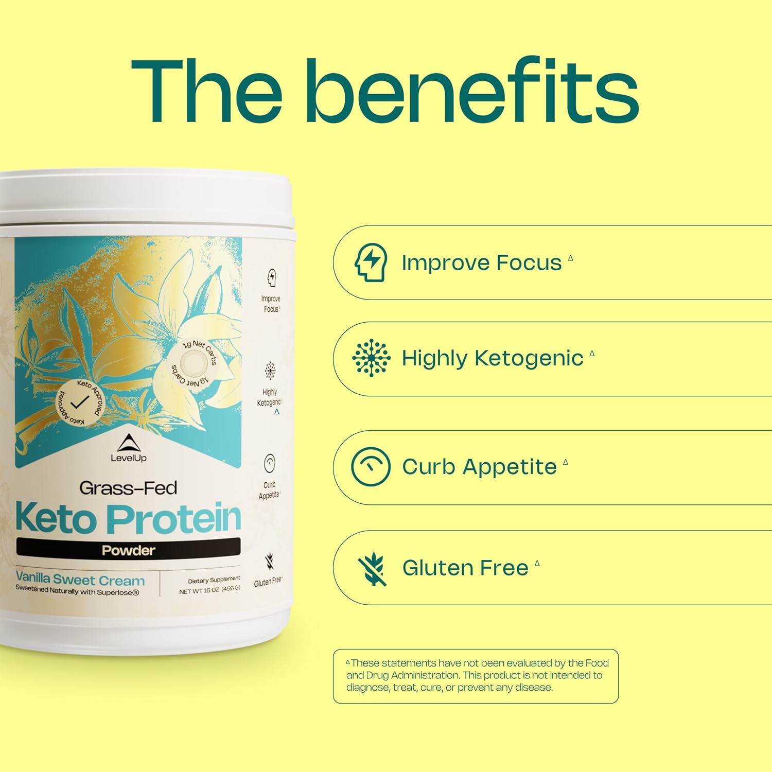 Premium Grass-fed Collagen Protein Powder with C8 MCT Oil, Whey Protein Isolate, and Irish Butter - Chocolate Cream Flavor