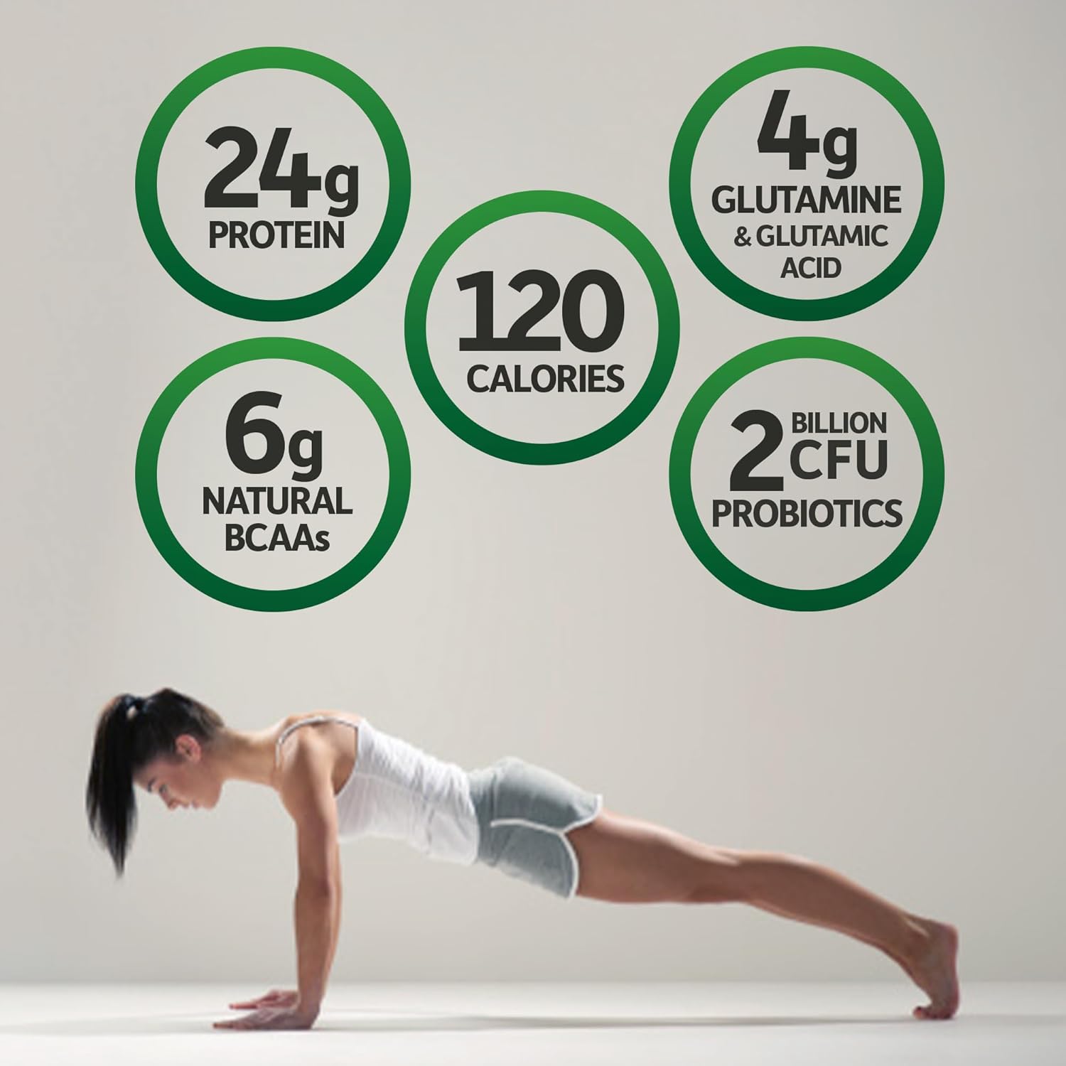 Premium Grass Fed Whey Protein Isolate with Probiotics - Vanilla Flavored, Cold Processed, 24g Protein, Non GMO, Gluten Free - 20 Servings by Garden of Life SPORT