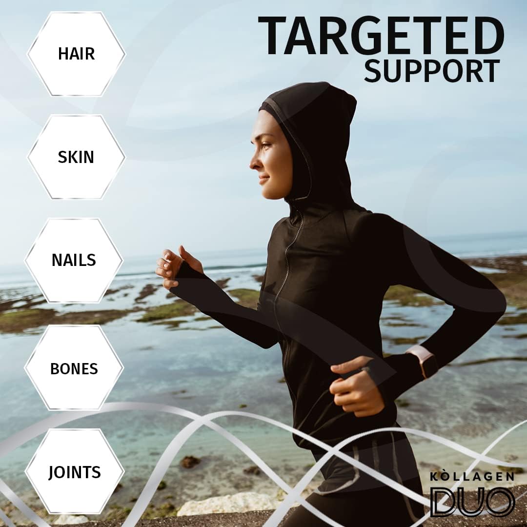 Premium Halal Collagen Protein Powder - Unflavored Source of Type I & III Collagen with 18 Amino Acids for Skin, Hair, and Nails - Collagen Supplement with Glycine Boost