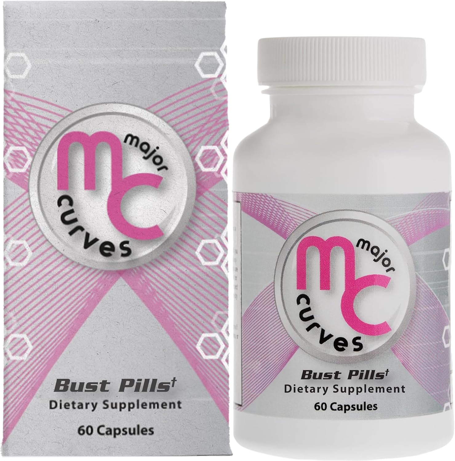 Premium Herbal Breast Enhancement Pills for Fuller & Perkier Breasts - Natural Formula for Breast Growth & Enlargement - Easy to Swallow Formula