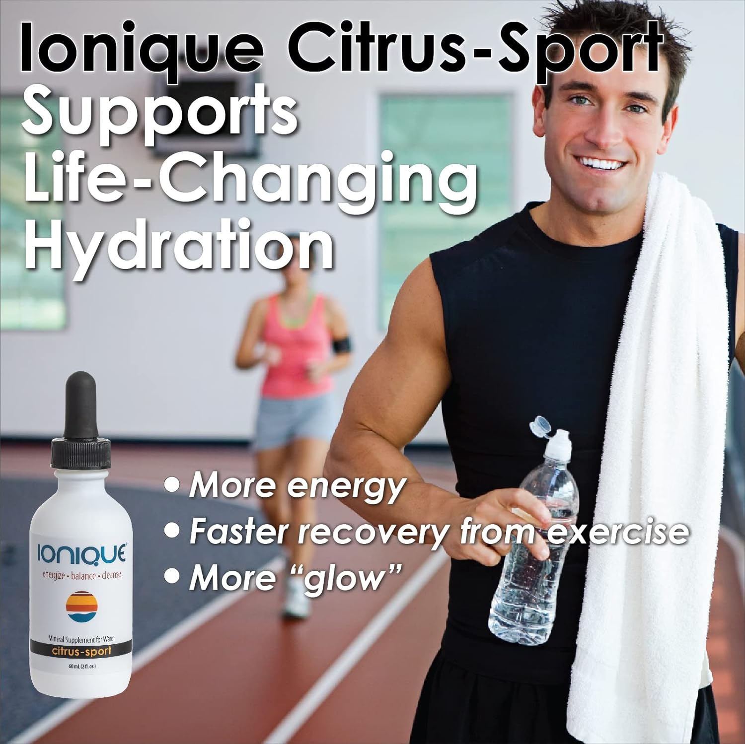 Premium Ionic Mineral Supplement for Enhanced Water - Magnesium, Trace Minerals & Electrolytes - Liquid Drops for Mineralizing Filtered and RO Water - Two 2 oz Bottles