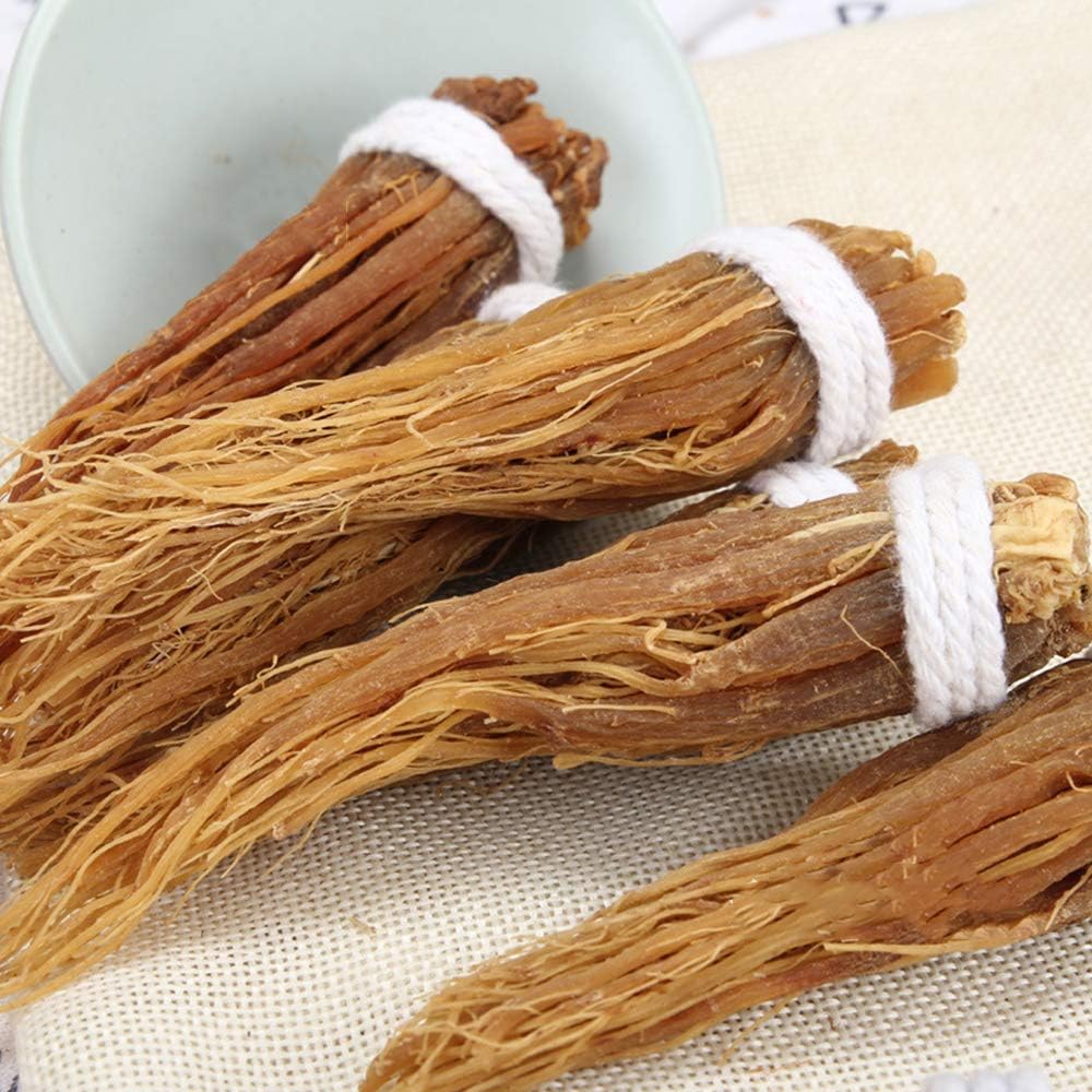 Premium Korean Red Ginseng Roots Supplement Tea Energy Chews - 100 Grams / 0.22 lbs - 1 Count