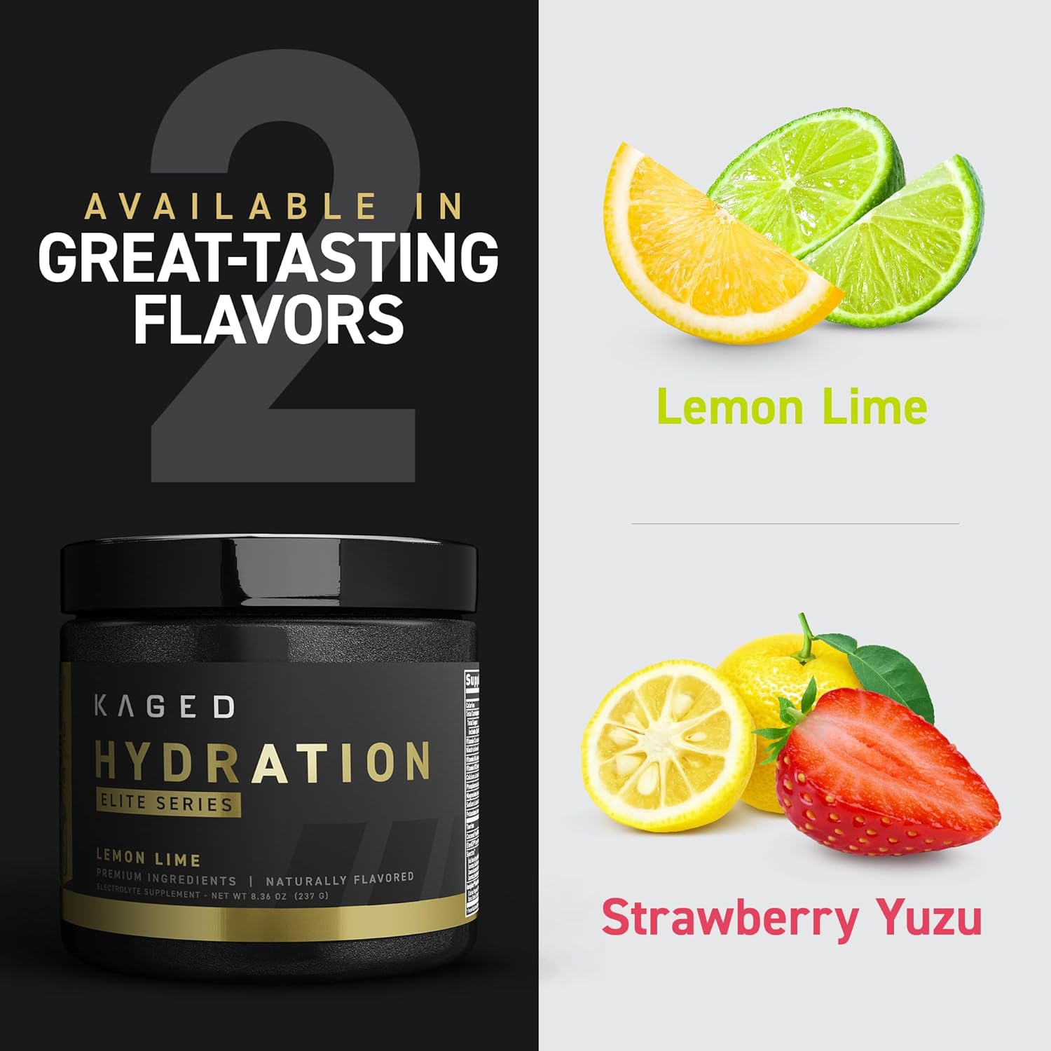 Premium Lemon Lime Electrolyte Powder Supplement for Intra and Post Workout Hydration - 14 Travel Packets