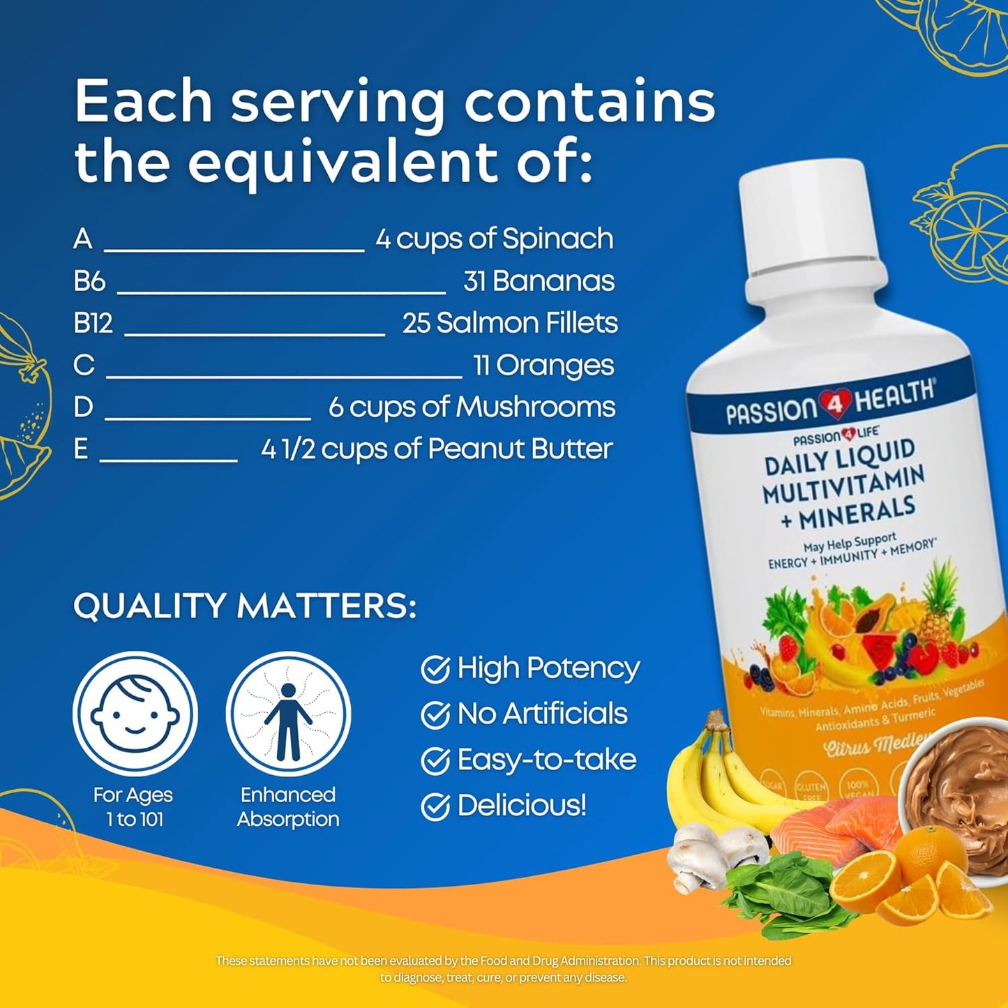 Premium Liquid Eye Care Vitamins Bundle by Passion 4 Life