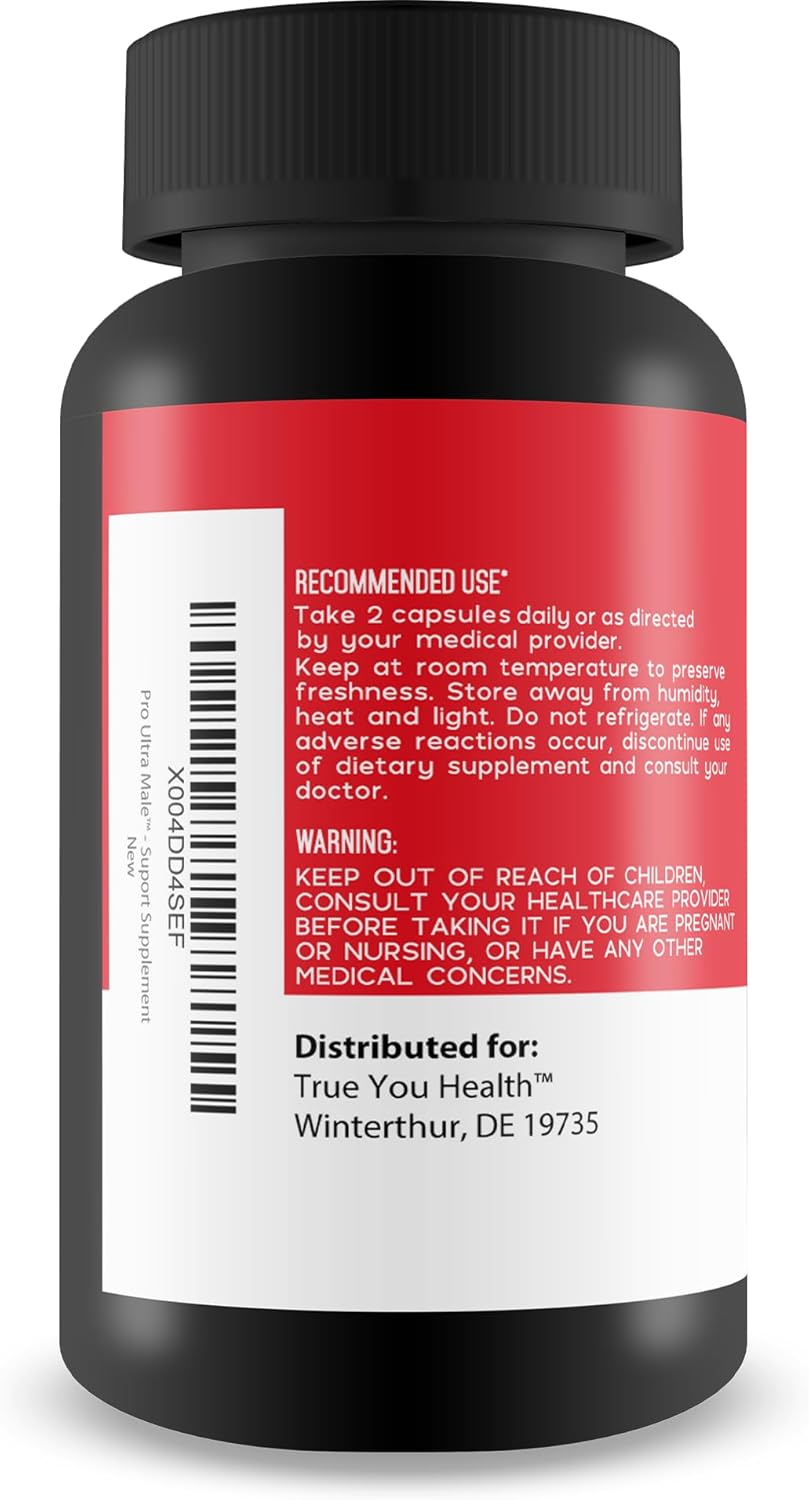 Premium Male Blood Flow Support Supplement for Enhanced Circulation - Advanced Formula for Men's Cardiovascular Health - Boost Blood Flow Naturally with Our Top-rated Capsules
