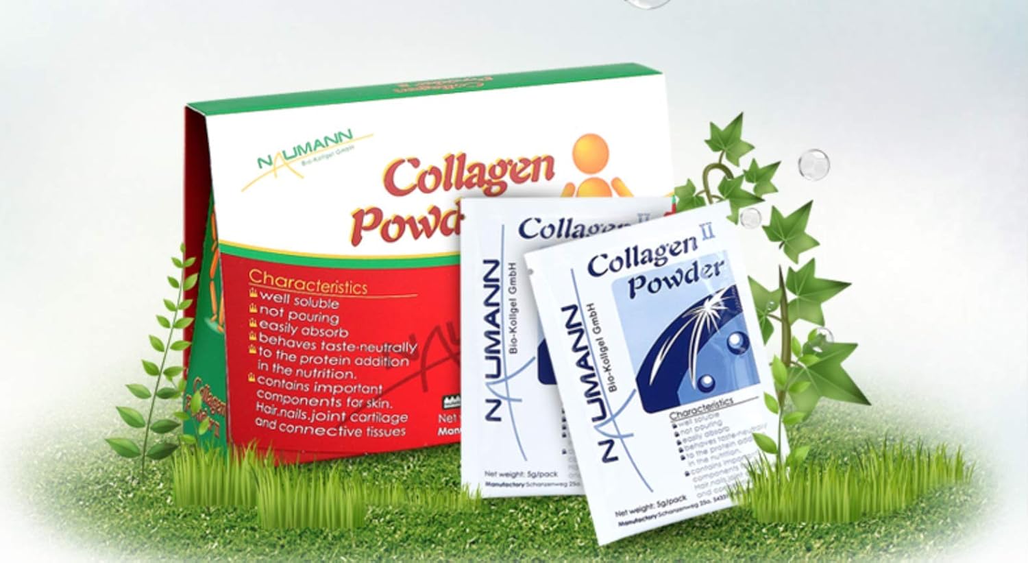 Premium Marine Collagen Powder for Skin, Hair, Nails, and Joints - Kosoyen Naumann - Food Grade Pharmaceutical Quality