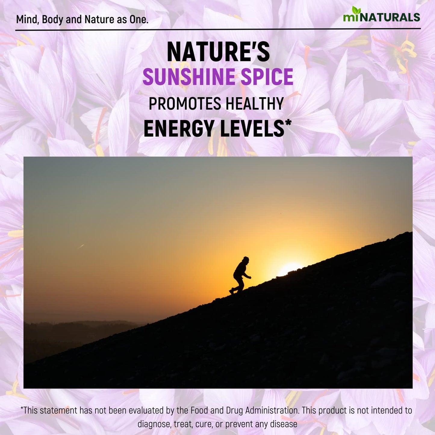 Premium Natural Saffron Supplements for Mood, Eye Support, and Energy - 60 Capsules - Made in USA - 88.50mg Extract - Pastillas de Azafran