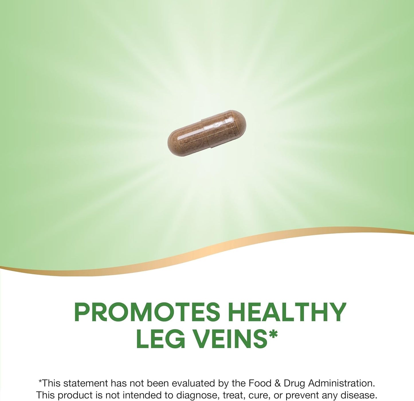 Premium Nature's Way Horse Chestnut Extract Capsules - Supports Healthy Leg Veins, 250mg, Vegan, 90ct