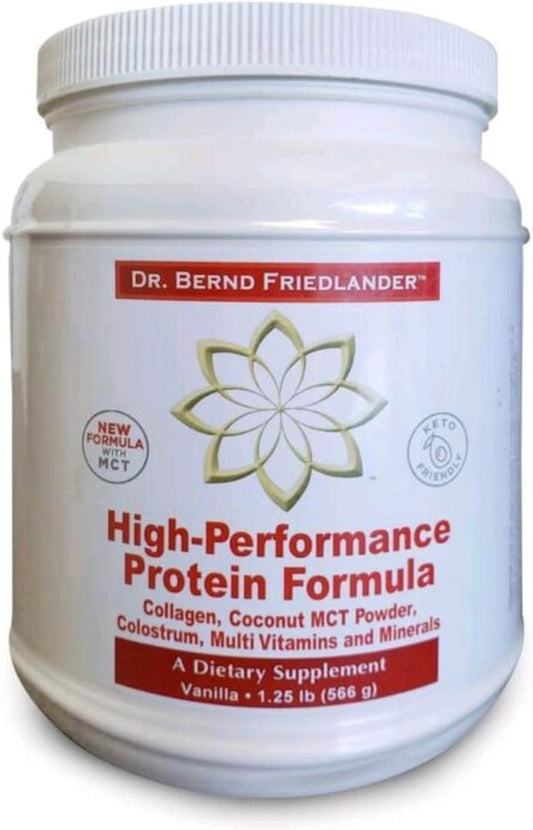 Premium Non-GMO Collagen Protein Formula with Vitamins, Minerals, Amino Acids, and Colostrum - 1.14 lbs, Made in the USA