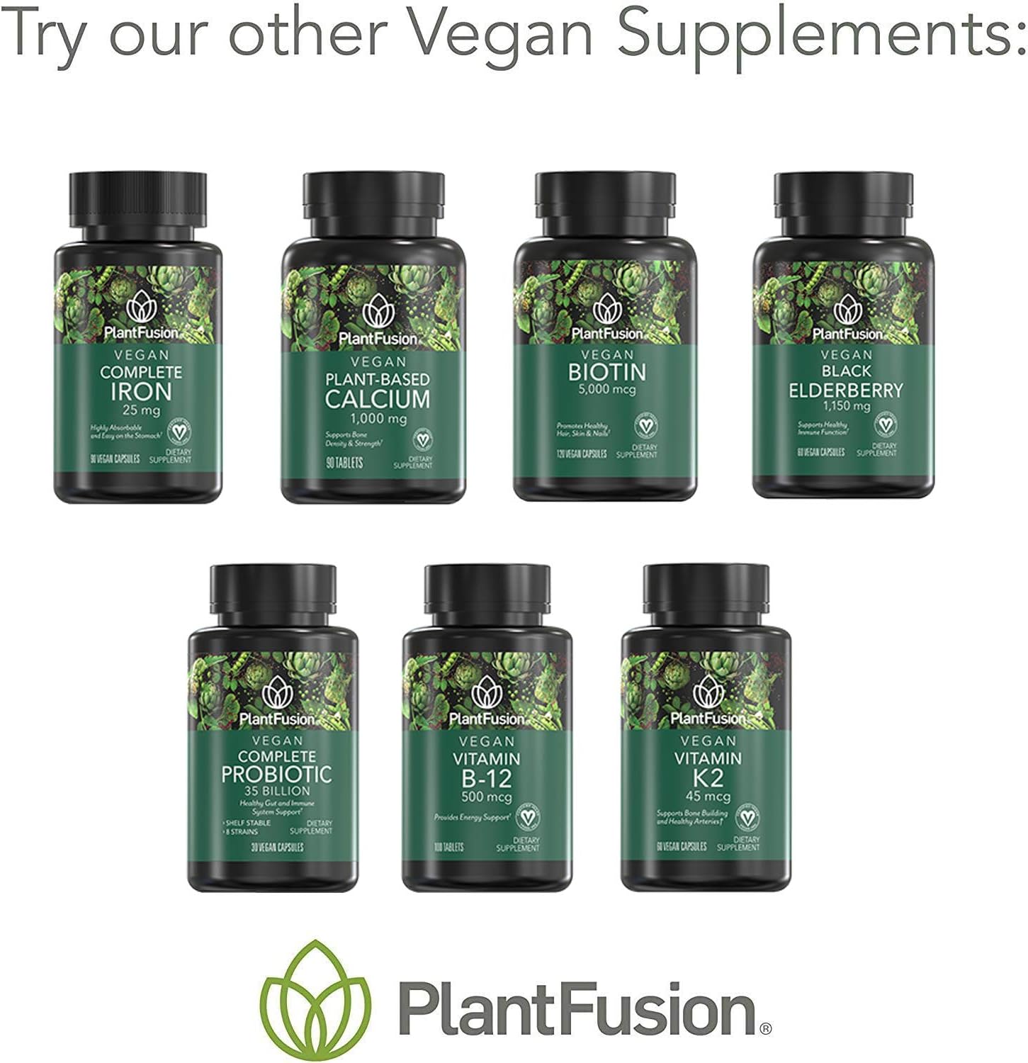 Premium Plant-Based Biotin Supplement (5000mcg) for Hair, Skin, and Nails - Vegan Capsules for Men and Women, 120 Count